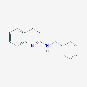 molecular formula C16H16N2 B421516 N-benzyl-3,4-dihydroquinolin-2-amine CAS No. 130974-65-1