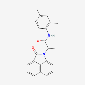 N-(2,4-dimethylphenyl)-2-(2-oxobenzo[cd]indol-1(2H)-yl)propanamide