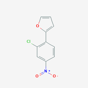molecular formula C10H6ClNO3 B421549 2-(2-Chloro-4-nitrophenyl)furan 
