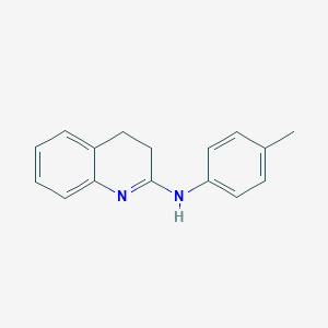 molecular formula C16H16N2 B421555 N-(4-methylphenyl)-3,4-dihydroquinolin-2-amine 