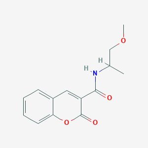 N-(1-methoxypropan-2-yl)-2-oxo-2H-chromene-3-carboxamide