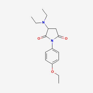 3-(Diethylamino)-1-(4-ethoxyphenyl)pyrrolidine-2,5-dione