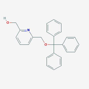 molecular formula C26H23NO2 B421656 6-(Triphenylmethoxymethyl)pyridine-2-methanol 