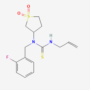 N'-allyl-N-(1,1-dioxidotetrahydro-3-thienyl)-N-(2-fluorobenzyl)thiourea