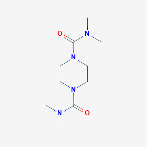 1-N,1-N,4-N,4-N-tetramethylpiperazine-1,4-dicarboxamide
