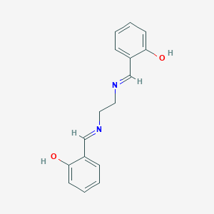 molecular formula C16H16N2O2 B421677 N,N'-Bis(salicylidene)ethylenediamine CAS No. 94-93-9