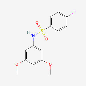 N-(3,5-dimethoxyphenyl)-4-iodobenzenesulfonamide