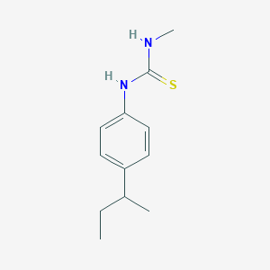 1-[4-(Butan-2-yl)phenyl]-3-methylthiourea