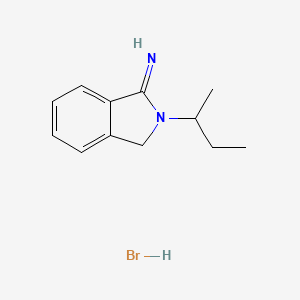 2-sec-butyl-1-isoindolinimine hydrobromide