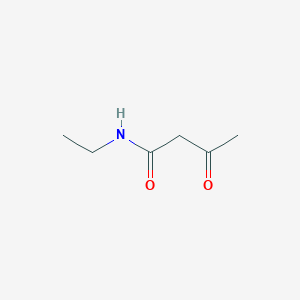 molecular formula C6H11NO2 B042170 N-乙基乙酰乙酰胺 CAS No. 10138-46-2