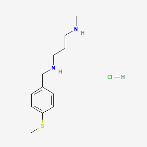 N-methyl-N'-[4-(methylthio)benzyl]-1,3-propanediamine hydrochloride