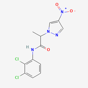 N-(2,3-dichlorophenyl)-2-(4-nitropyrazol-1-yl)propanamide