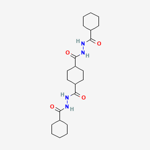 N'1,N'4-bis(cyclohexylcarbonyl)-1,4-cyclohexanedicarbohydrazide