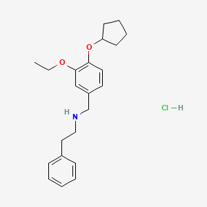 N-[4-(cyclopentyloxy)-3-ethoxybenzyl]-2-phenylethanamine