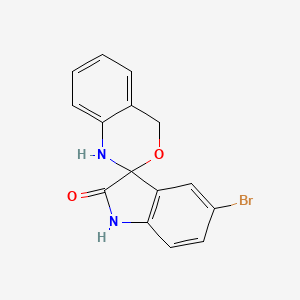 5'-bromo-1,4-dihydrospiro[3,1-benzoxazine-2,3'-indol]-2'(1'H)-one