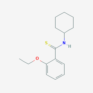 N-cyclohexyl-2-ethoxybenzenecarbothioamide