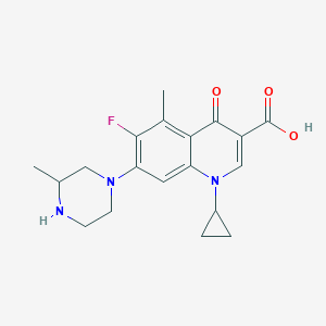 molecular formula C19H22FN3O3 B042181 格雷帕菌素 CAS No. 119914-60-2