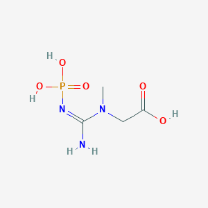 molecular formula C4H10N3O5P B042189 磷酸肌酸 CAS No. 67-07-2