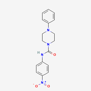 N-(4-nitrophenyl)-4-phenylpiperazine-1-carboxamide