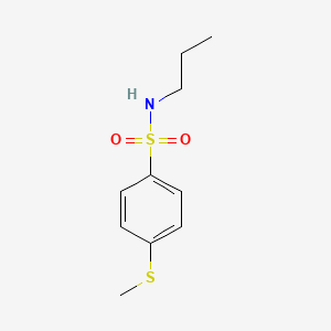 4-(methylsulfanyl)-N-propylbenzenesulfonamide