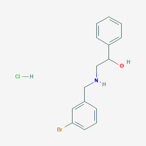 2-[(3-bromobenzyl)amino]-1-phenylethanol hydrochloride