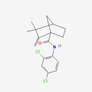 N-(2,4-dichlorophenyl)-3,3-dimethyl-2-methylenebicyclo[2.2.1]heptane-1-carboxamide