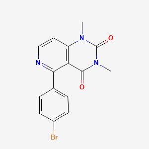 5-(4-bromophenyl)-1,3-dimethylpyrido[4,3-d]pyrimidine-2,4(1H,3H)-dione