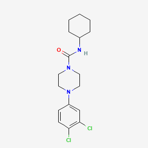 N-cyclohexyl-4-(3,4-dichlorophenyl)piperazine-1-carboxamide