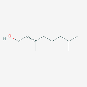 molecular formula C₁₀H₂₀O B042201 2-辛烯-1-醇，3,7-二甲基- CAS No. 40607-48-5