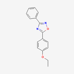 5-(4-ethoxyphenyl)-3-phenyl-1,2,4-oxadiazole