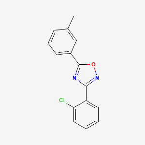 3-(2-chlorophenyl)-5-(3-methylphenyl)-1,2,4-oxadiazole