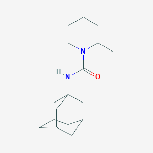 molecular formula C17H28N2O B4220942 N-1-ADAMANTYL-2-METHYLPIPERIDINE-1-CARBOXAMIDE 