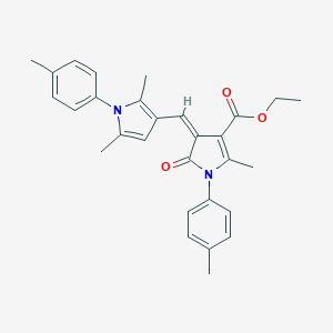 ethyl (4Z)-4-{[2,5-dimethyl-1-(4-methylphenyl)-1H-pyrrol-3-yl]methylidene}-2-methyl-1-(4-methylphenyl)-5-oxo-4,5-dihydro-1H-pyrrole-3-carboxylate