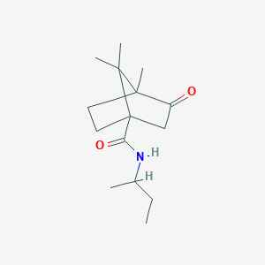 N-(sec-butyl)-4,7,7-trimethyl-3-oxobicyclo[2.2.1]heptane-1-carboxamide