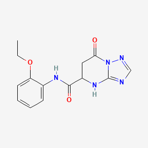 N-(2-ethoxyphenyl)-7-oxo-4,5,6,7-tetrahydro[1,2,4]triazolo[1,5-a]pyrimidine-5-carboxamide