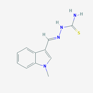molecular formula C11H12N4S B422220 1-methyl-1H-indole-3-carbaldehyde thiosemicarbazone 
