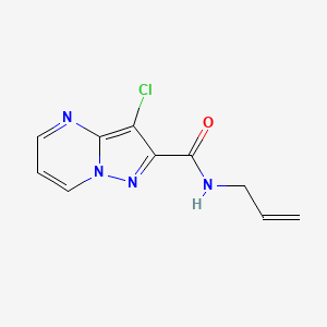 N-allyl-3-chloropyrazolo[1,5-a]pyrimidine-2-carboxamide