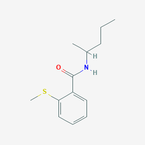 N-(1-methylbutyl)-2-(methylthio)benzamide