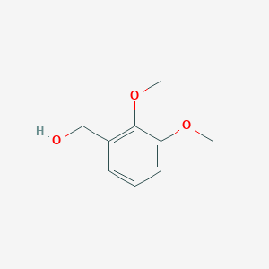 molecular formula C9H12O3 B042227 2,3-二甲氧基苯甲醇 CAS No. 5653-67-8