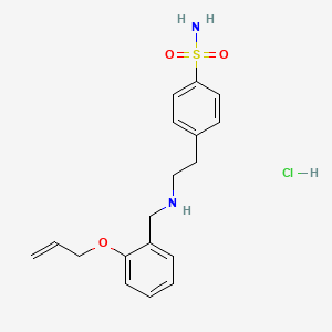 4-(2-{[2-(allyloxy)benzyl]amino}ethyl)benzenesulfonamide hydrochloride