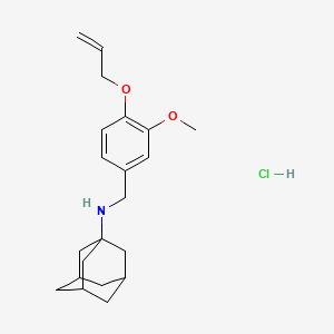 N-[4-(allyloxy)-3-methoxybenzyl]-1-adamantanamine hydrochloride