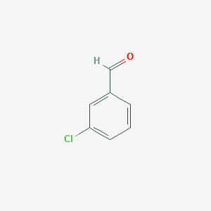 molecular formula C7H5ClO B042229 3-Chlorobenzaldehyde CAS No. 587-04-2
