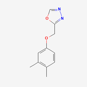 2-[(3,4-dimethylphenoxy)methyl]-1,3,4-oxadiazole