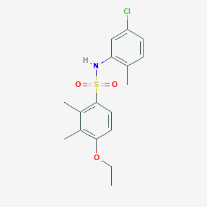 N-(5-chloro-2-methylphenyl)-4-ethoxy-2,3-dimethylbenzenesulfonamide