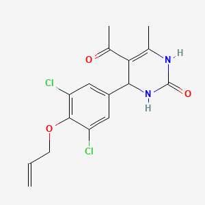 5-acetyl-4-[4-(allyloxy)-3,5-dichlorophenyl]-6-methyl-3,4-dihydro-2(1H)-pyrimidinone