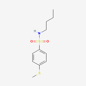 N-butyl-4-(methylthio)benzenesulfonamide