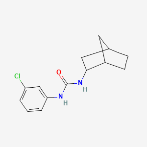 N-bicyclo[2.2.1]hept-2-yl-N'-(3-chlorophenyl)urea