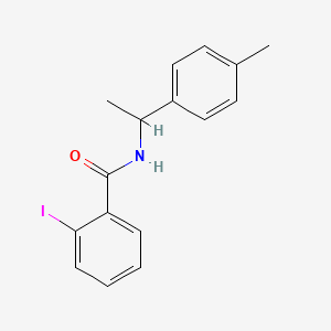 2-iodo-N-[1-(4-methylphenyl)ethyl]benzamide