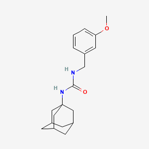 molecular formula C19H26N2O2 B4224469 N-1-adamantyl-N'-(3-methoxybenzyl)urea 