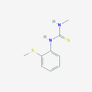 N-methyl-N'-[2-(methylthio)phenyl]thiourea